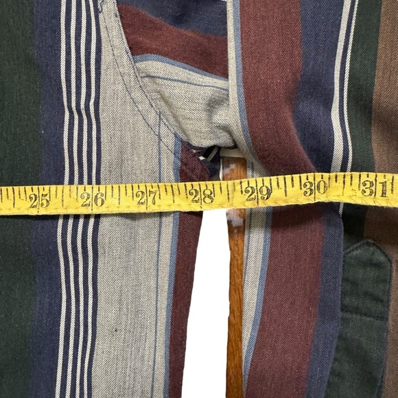 Chaps Ralph Lauren Men’s Vintage Multicolor Striped Long Sleeve Shirt Size XL? - Picture 5 of 7